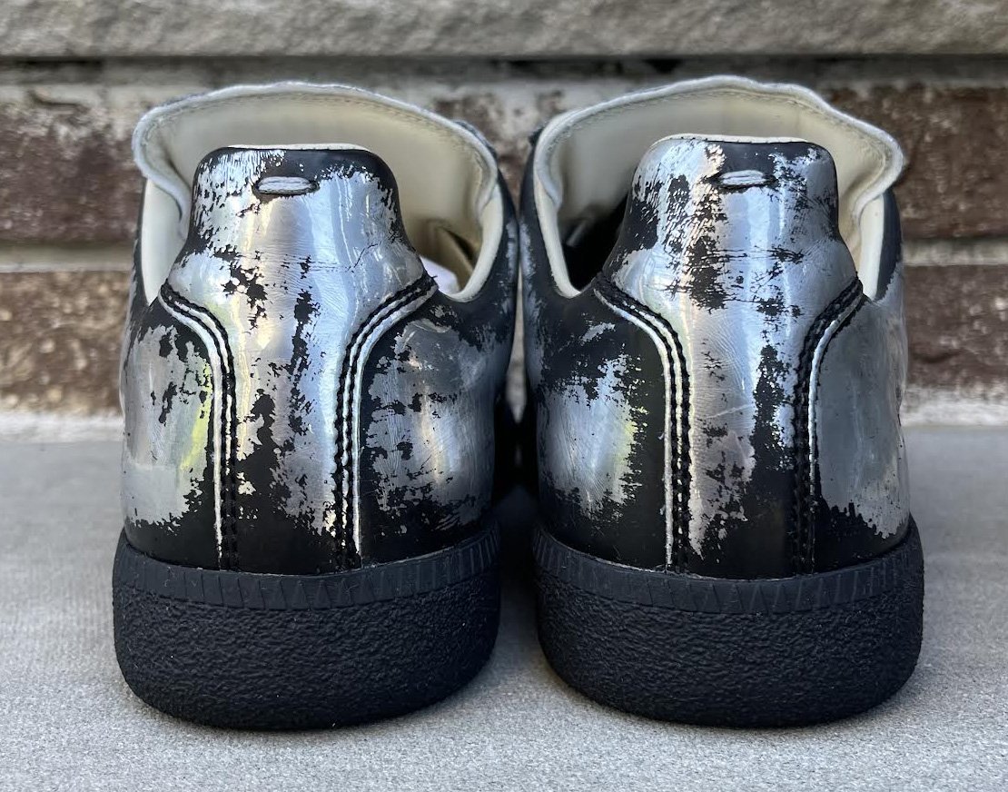 Women's Maison Margiela Replica Distressed Silver DS — RootsBK Women's Maison Margiela Replica Distressed Silver DS — RootsBK